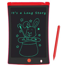 Load image into Gallery viewer, LCD Writing Tablet, 8.5-Inch Writing Board Doodle Board, Electronic Doodle Pads Drawing Board Gift for Kids and Adults at Home,School and Office (Red)